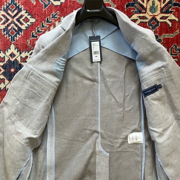 Vineyard Vines linen blazer size 38 NWT - Picture 4 of 5
